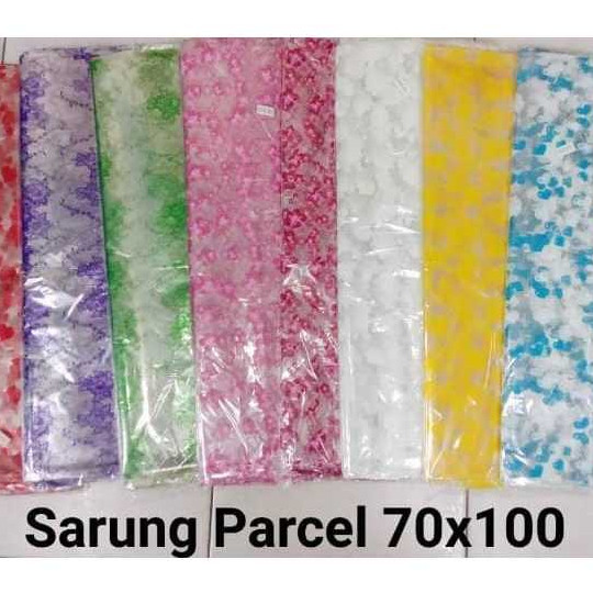 

PLASTIK SARUNG PARCELL UK 70 X 100 JUMBO 1 PACK ISI 50 LEMBAR