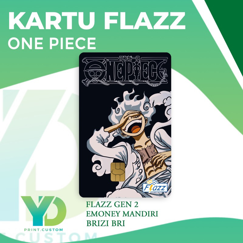 KARTU FLAZZ BCA GEN 2 ONE PIECE KEREN