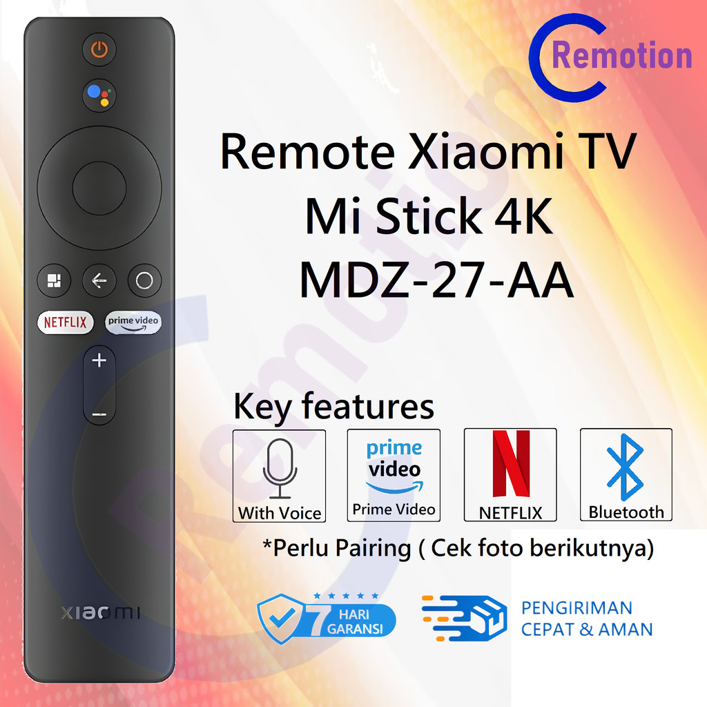 Remot Remote Xiaomi Mi TV Stick 4K XMRM-M2 / MDZ-27-AA