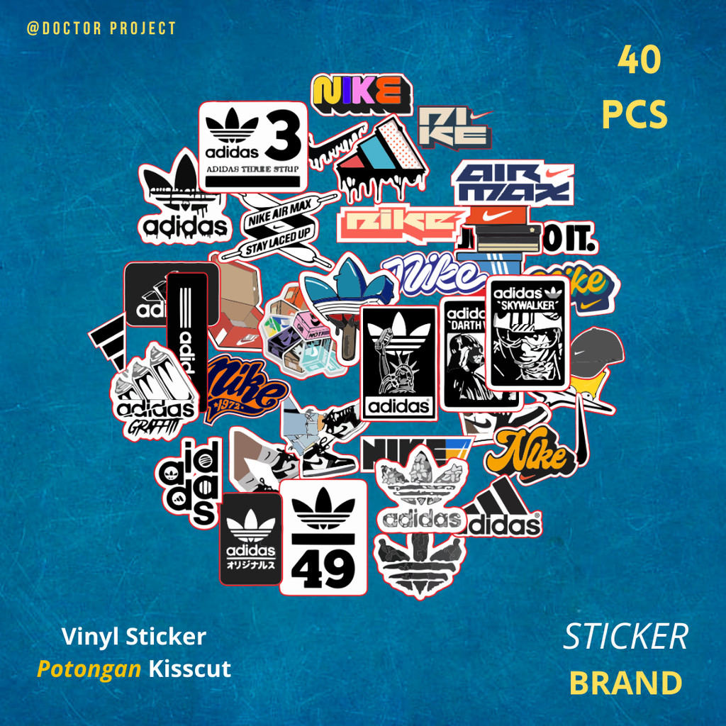 

Stiker Pack Hypebeast | Sticker Black & White Dekorasi Laptop, Casing Phone, Helm, Buku