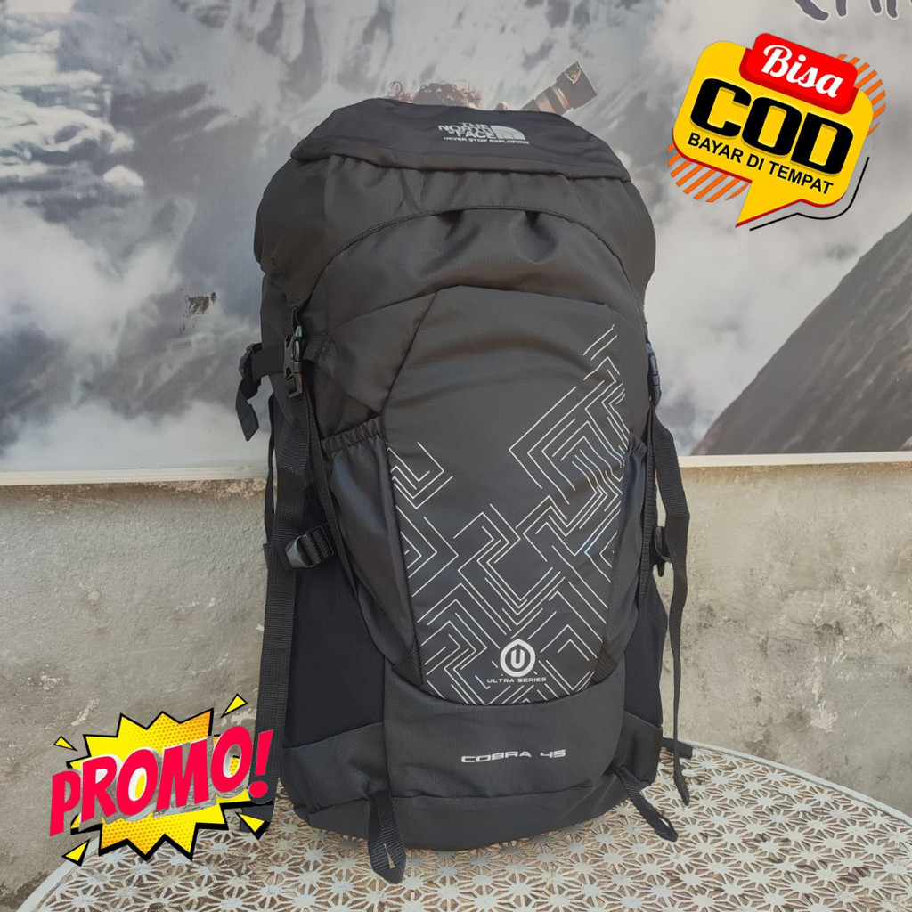 Tas Gunung Carrier 45 liter Pria Wanita Tas Backpack
