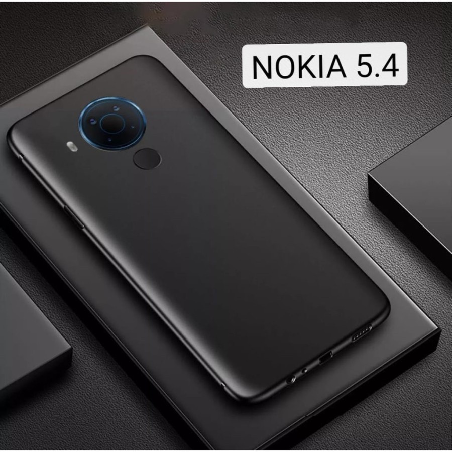 CASE NOKIA 5.4 PREMIUM MATTE SOFT BLACK SLIM FIT CASE