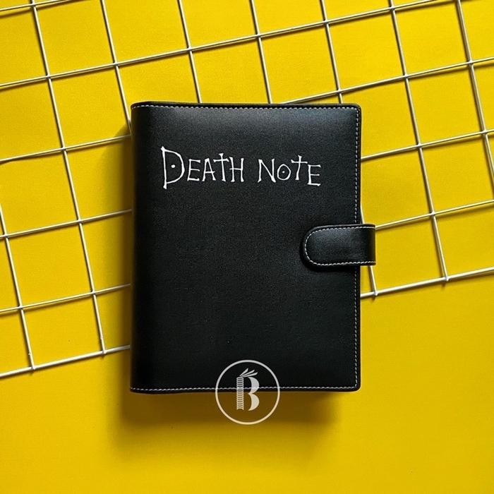 

Bindermu Ready Binder Motif Deathnote Printing Kulit 20ring A5 26ring B5 Planner Notebook Buku Kuliah Sekolah
