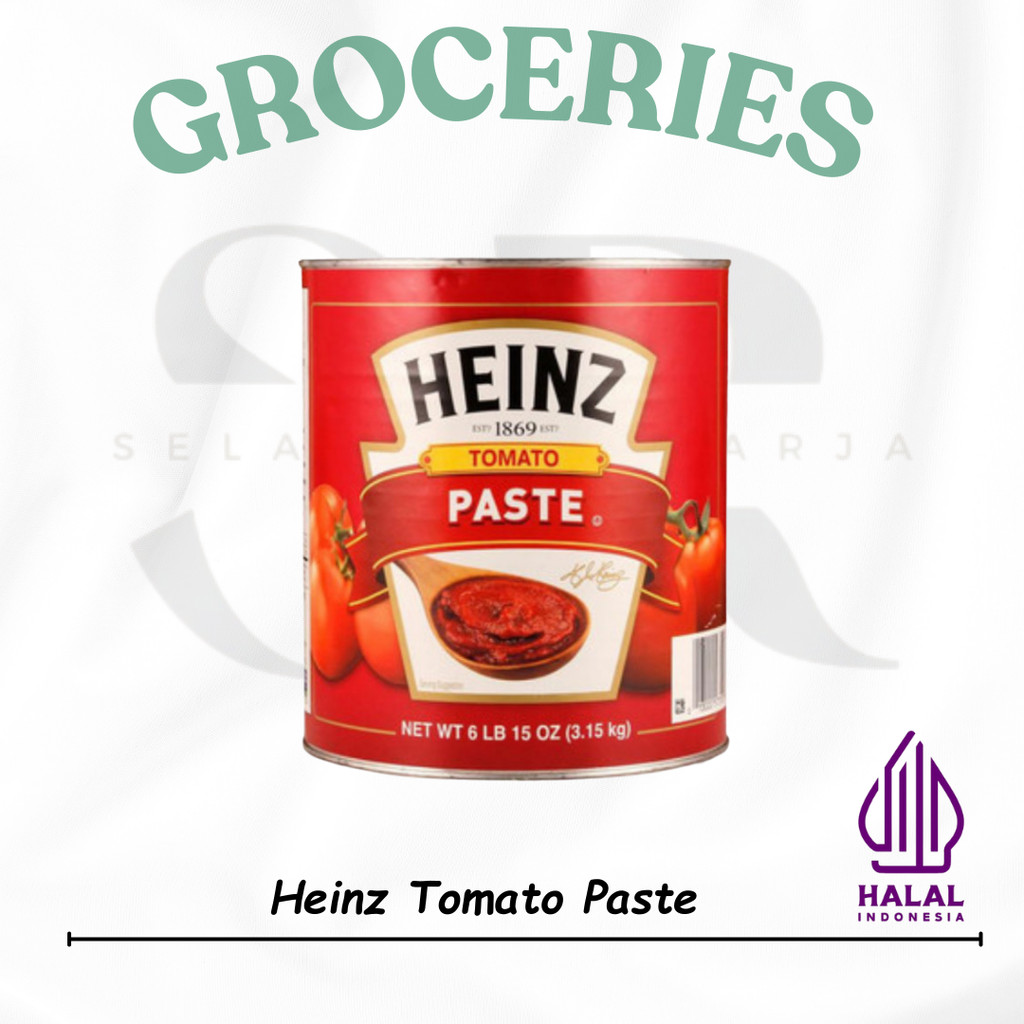 

Heinz Tomato Paste / Tomat Pasta 3.15 kg