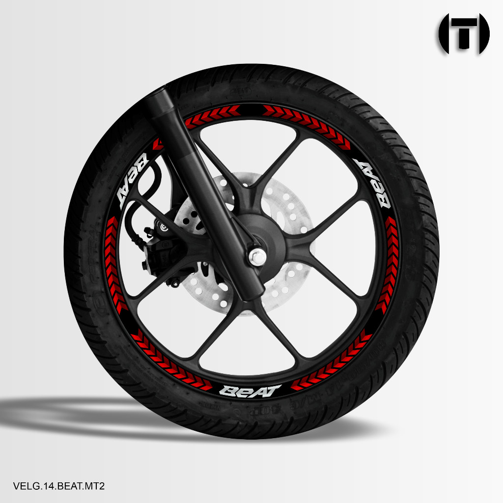 STICKER VARIASI VELG MOTOR SEMUA TYPE RING 14 BEAT VELG.14.BEAT.MT2