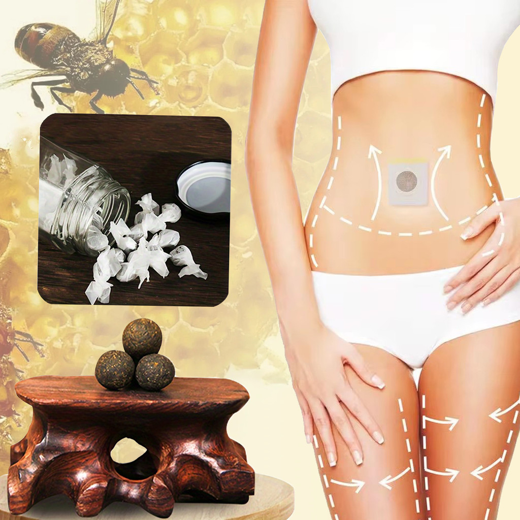 Body Shaping Patches Honey Belly Toning Pill Fast Burning Fat Lymphatic Improve Stomach Belly Slimmi