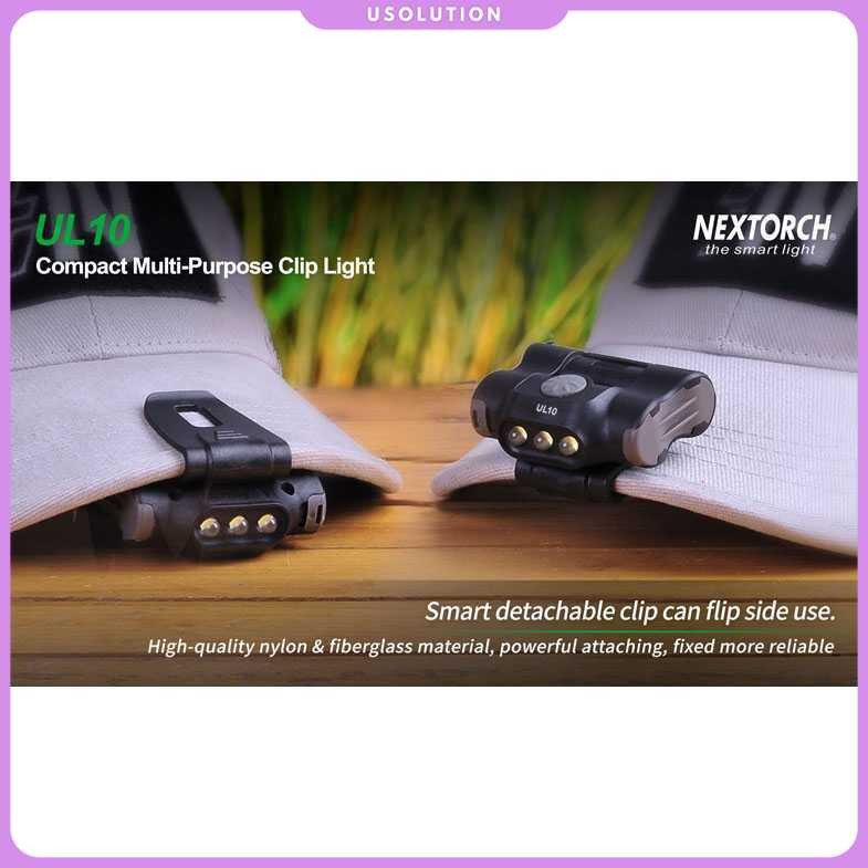 NEXTORCH Senter Klip LED Multifunction 70 Lumens - UL10