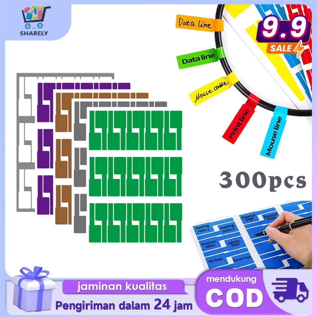 

Stiker Label Kabel 10 Lembar Penanda Kabel Penanda Kabel Jaringan Stiker Kabel Anti Air Cable Label