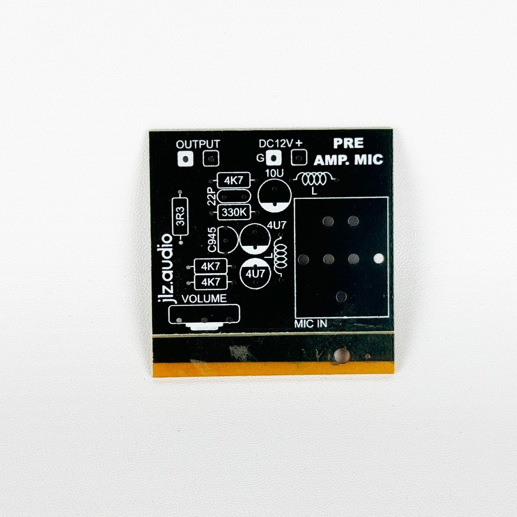 TONE PCB PRE AMP MIC 1 POTENSIO PREAM MIC