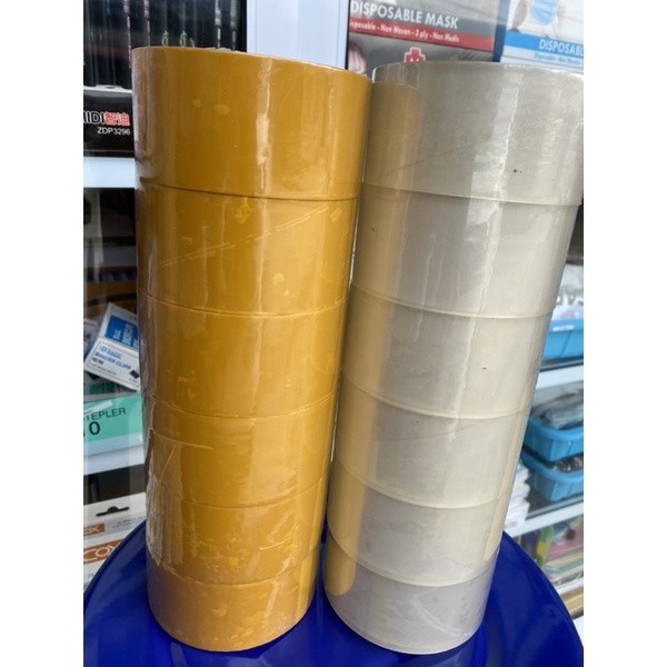 

Lakban Polar - Isolasi Bening / Coklat 60yard