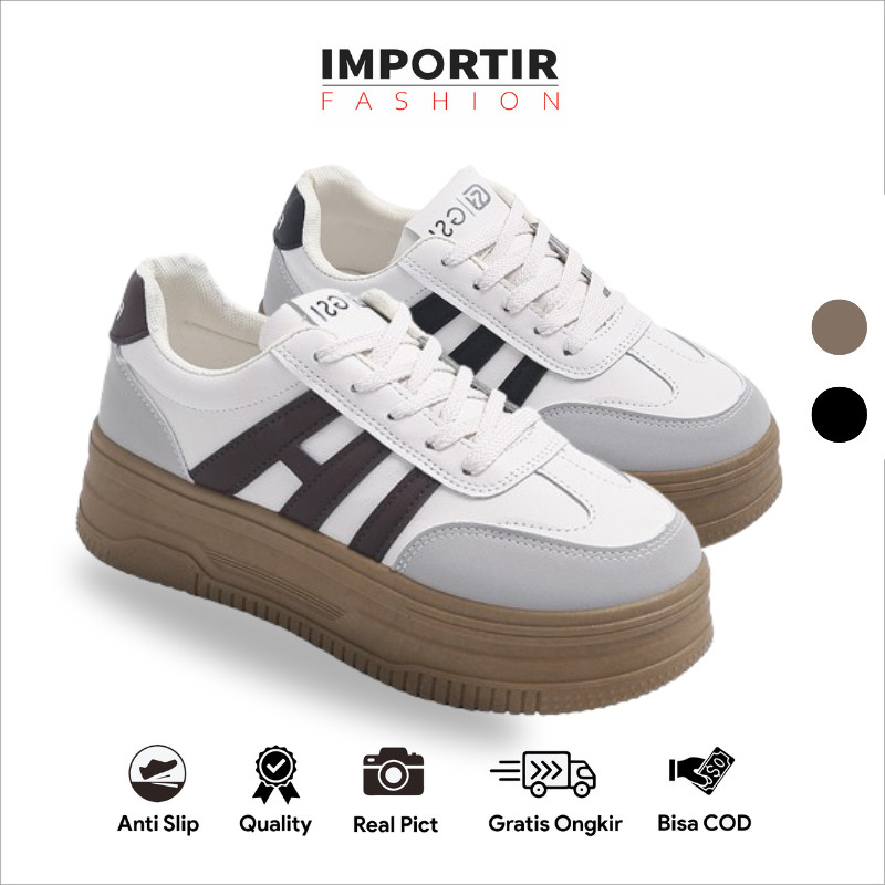 ABRISD Importir.fashion Eunjin 1350 Sepatu Sneakers Wanita Casual Sport Olahraga Running Cewek SIZE 