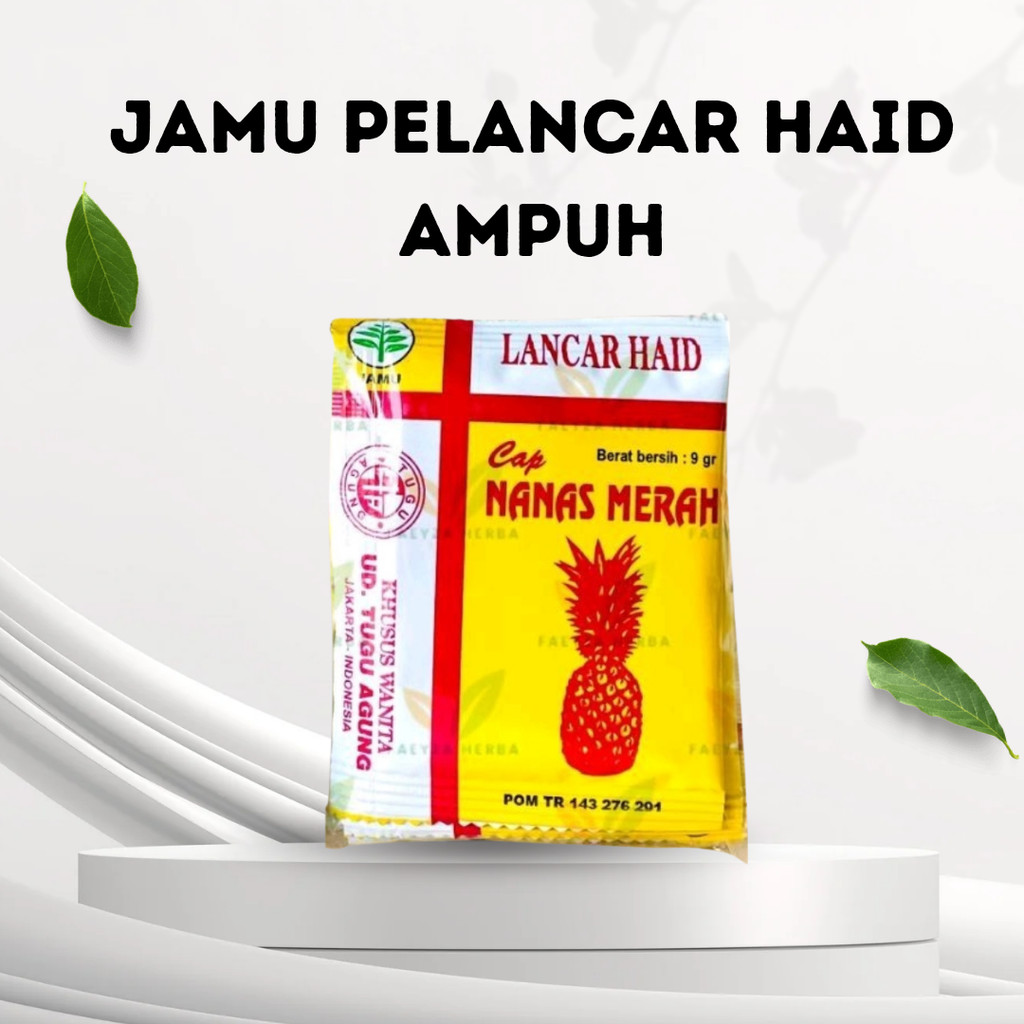 

suplemen herbal ecer Jamu Cap Nanas Merah 1 saset