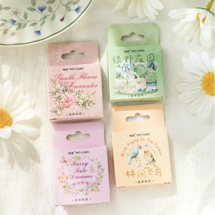

Sticker Pack Isi 46 Lembar SOFT GENTLE DREAM Scrapbook Planner Stiker Aesthetic Craftycharm