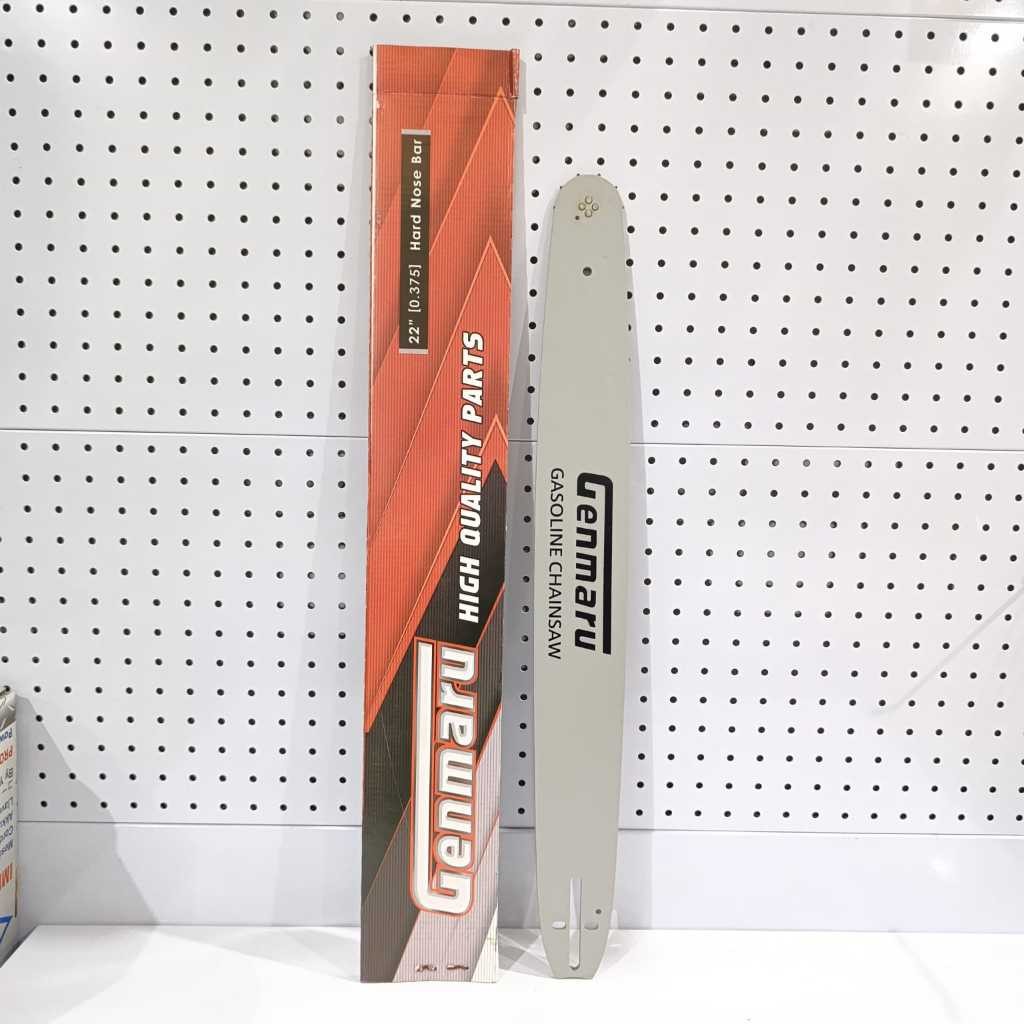 GENMARU Bar Gergaji Mesin 22 INCH / Bar Chainsaw / Guide Bar 22 INCH / Bar Senso