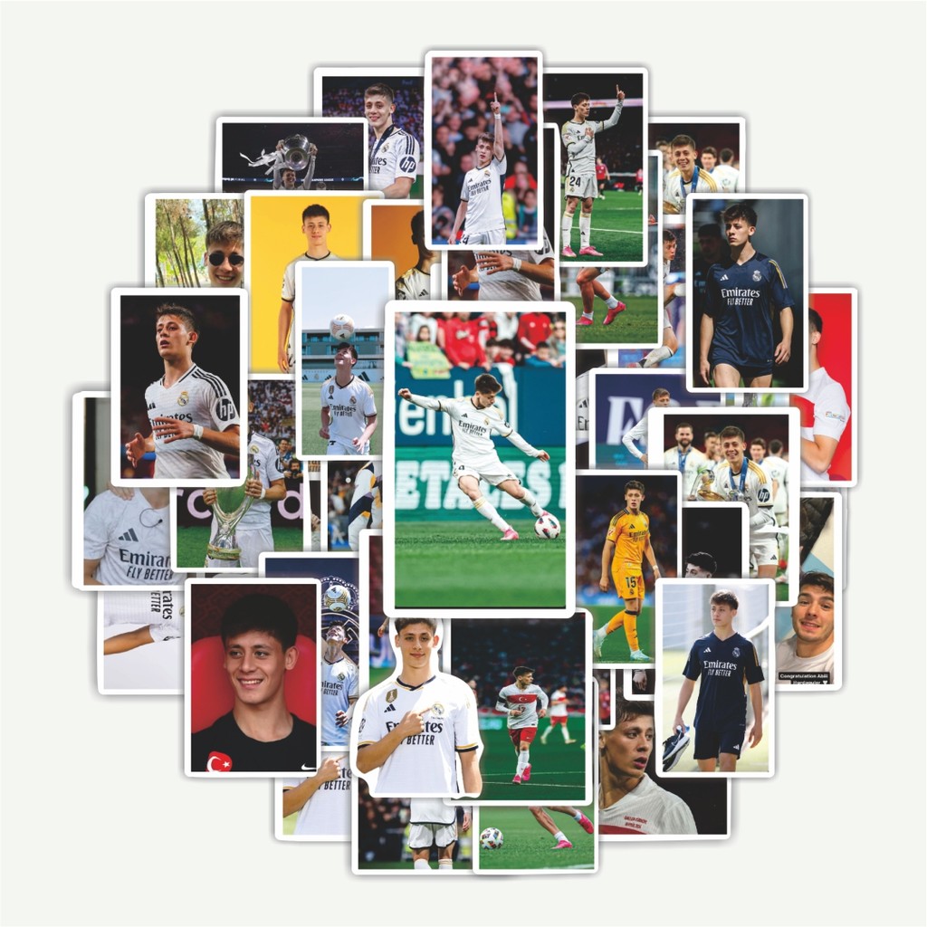 

Sticker Pack Stiker Sepak Bola RM Arda | Sticker TUMBLR | Stiker LAPTOP KOPER HELM