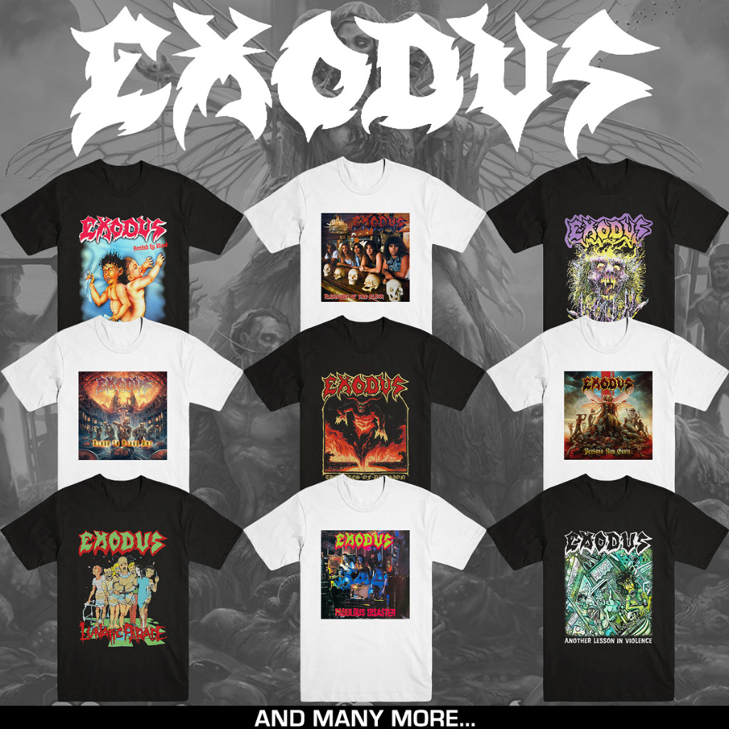 EXODUS | T-SHIRT BAND | THRASH METAL | MERCHANDISE