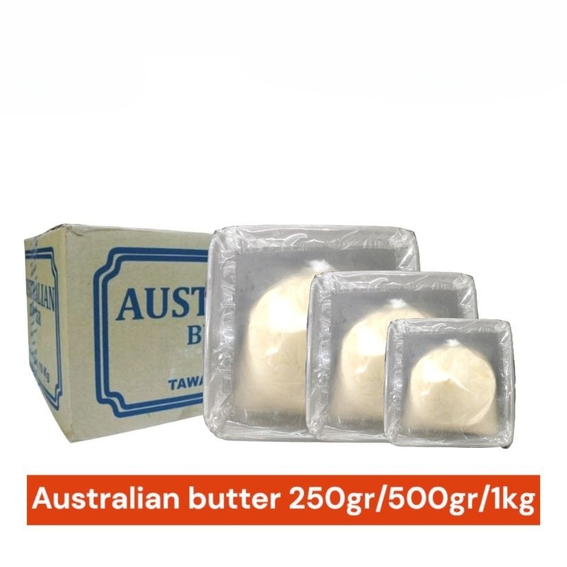 

Australian butter 250gr/500gr/1kg