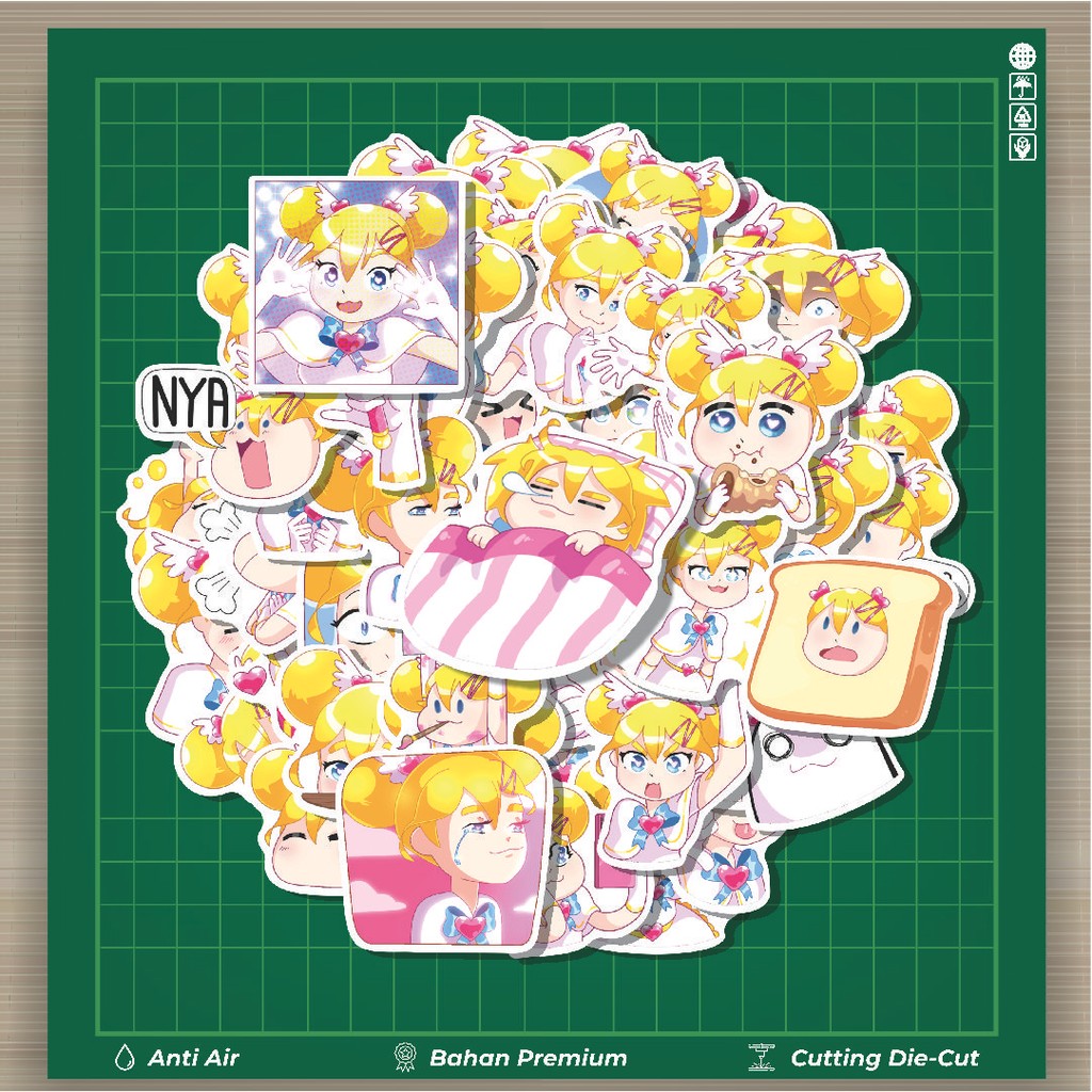 

HOT 50 PCS STIKER Stiker Mimikochan Stiker Fashion Cars Decal Dingin Kartu Album Custom Vinyl Anti Air- Sticker Aesthetic Buku Journal Koper Casing HP Tablet Laptop Helm Motor Botol Minum