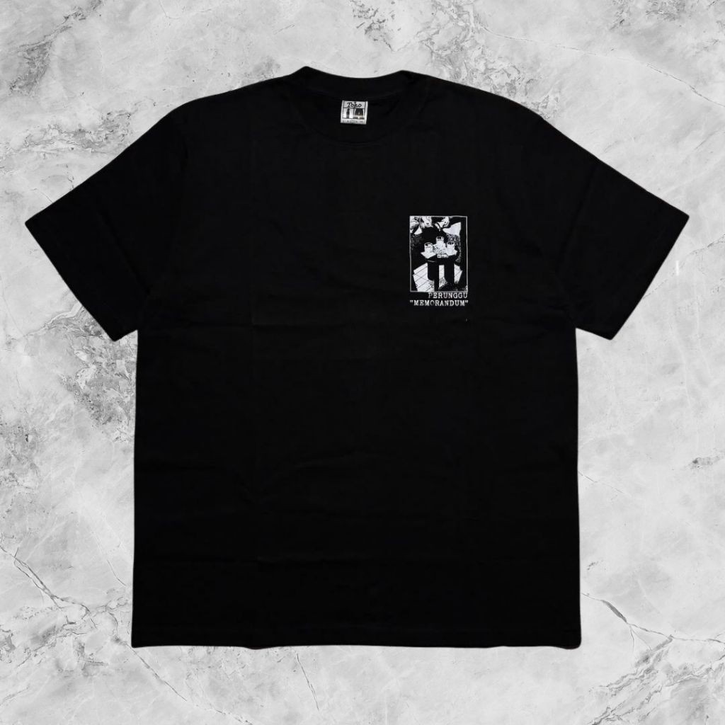 (COD) Tshirt | Kaos band Perunggu -  The Lyrics Official Merchandise