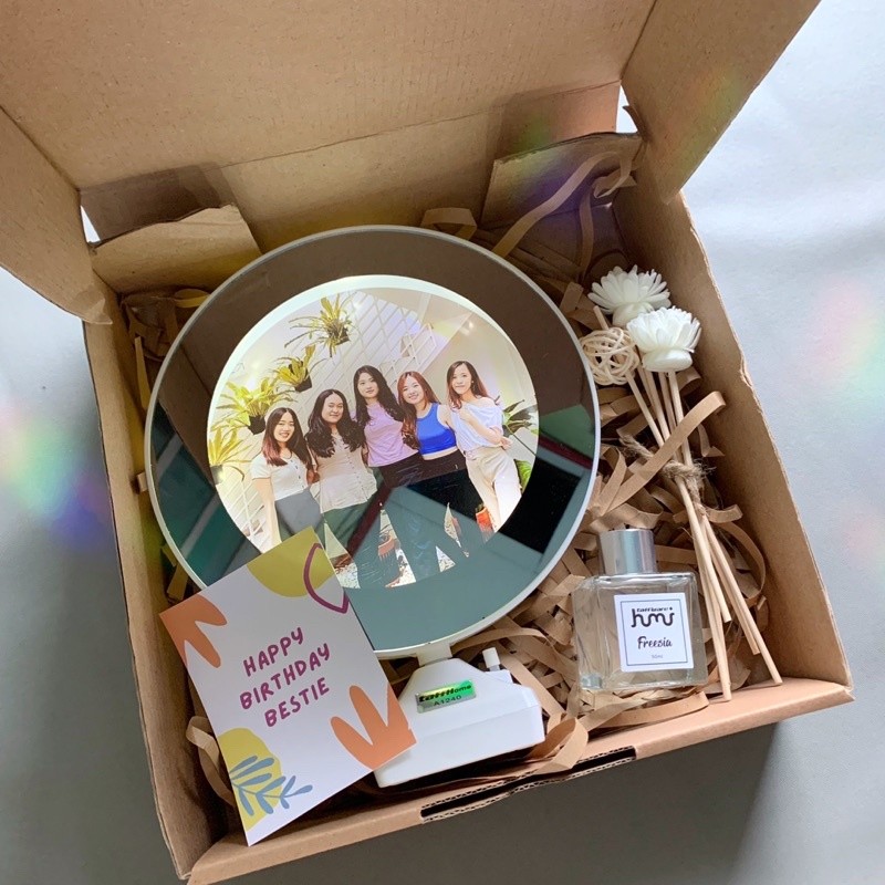 GG - Hampers Cermin Ajaib - Reed Difuser Stick - Hadiah Ulang Tahun Hadiah Sidang Wisuda Nikah - Cer