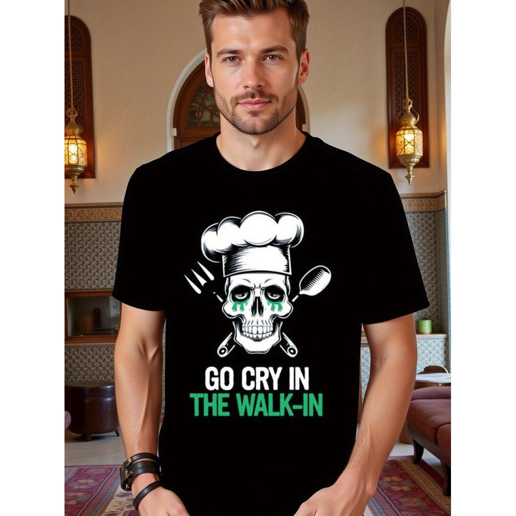 Kaos Koki Pria Lucu: Gaya Chef dengan Sentuhan Humor Baju Katun Premium - Kado Unik