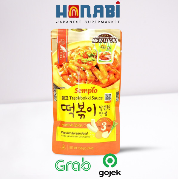 

Sempio Topokki Sauce Sweet 150g - Tteokpokki Pedas Manis Made In Korea