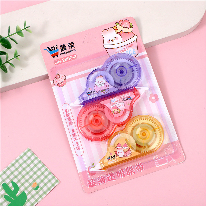 

[KARAKTERKU] Alat tulis belajar stationery Correction Tape / Pita Koreksi Sangat Halus Merekat Sempurna Kartun Hewan Dinosaurus Hadiah