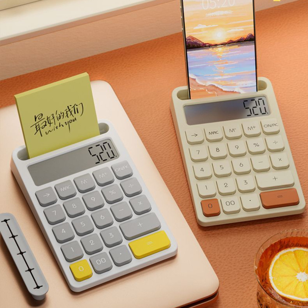 

New Ladder Key Calculator Accounting Student Office Special Financial Calculator Cute Multi-function Storage Storage Calculator