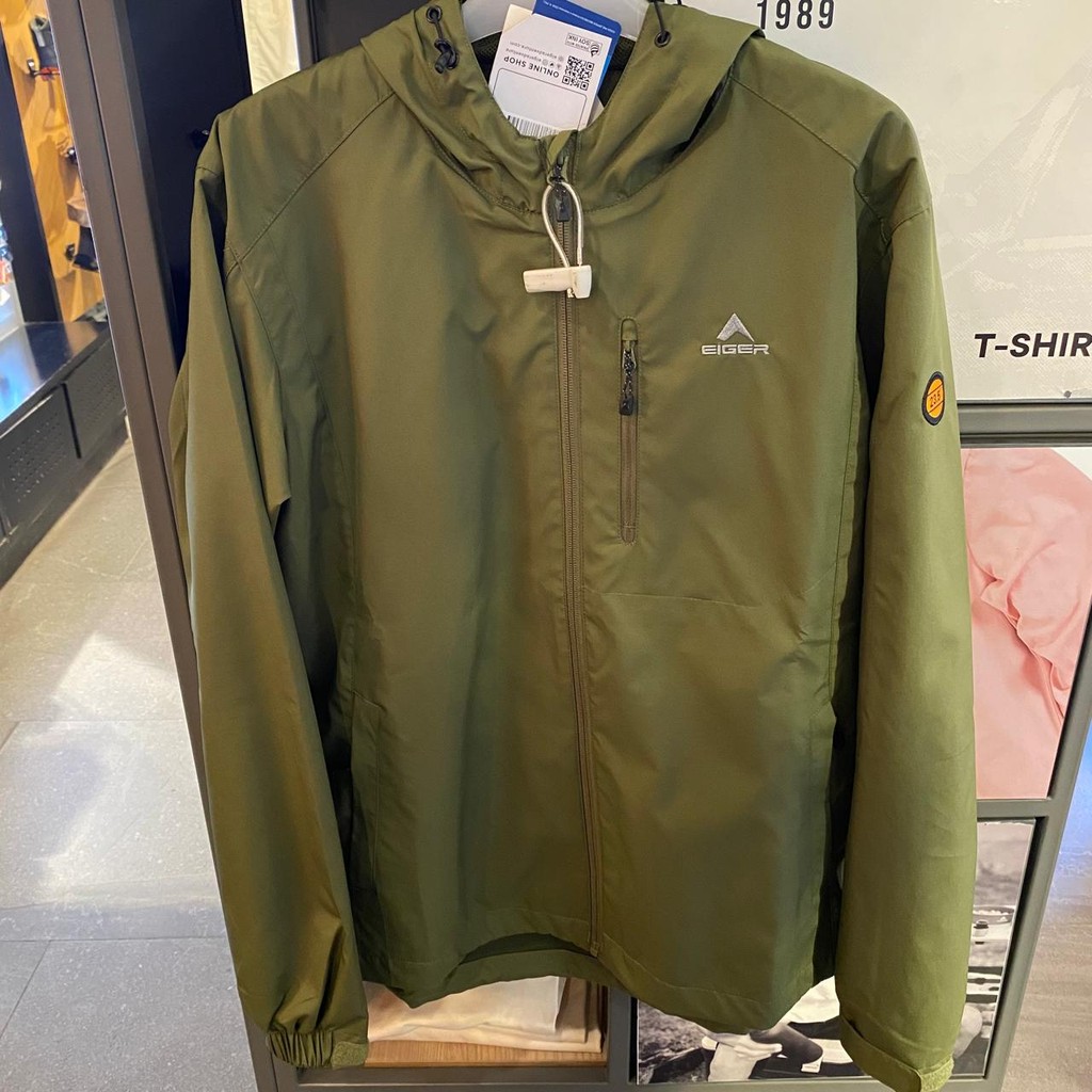 OTDORSTORE - JAKET PRIA WATERFPOOF J.PERSEVERANCE 1.0 - OLIVE