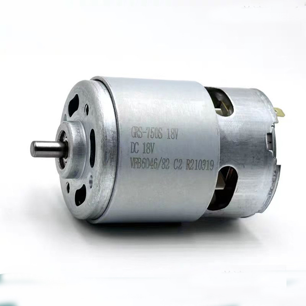 750 755 DC high-speed electric tool motor DC18V can replace Wanbao to RS-755WC-8017
