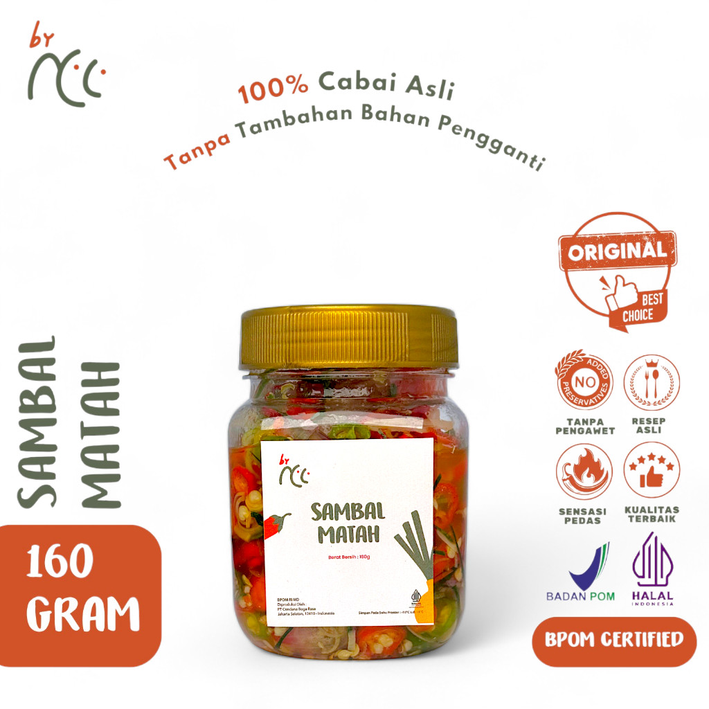 

By NCC Sambal Matah Khas Bali 160gr