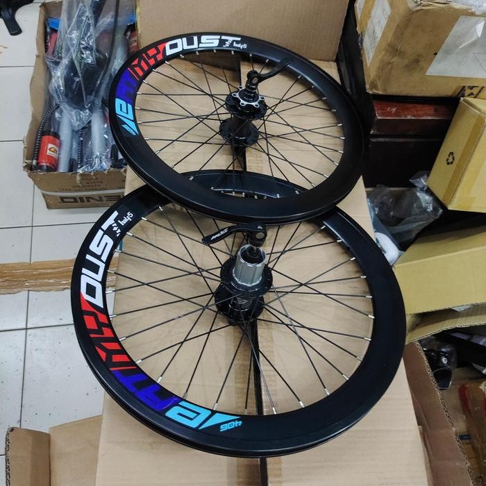 Wheelset Velg set 16 349 20 406 451 GT half5 Hub Disc Brake GT half5 Jangkrik Best Quality