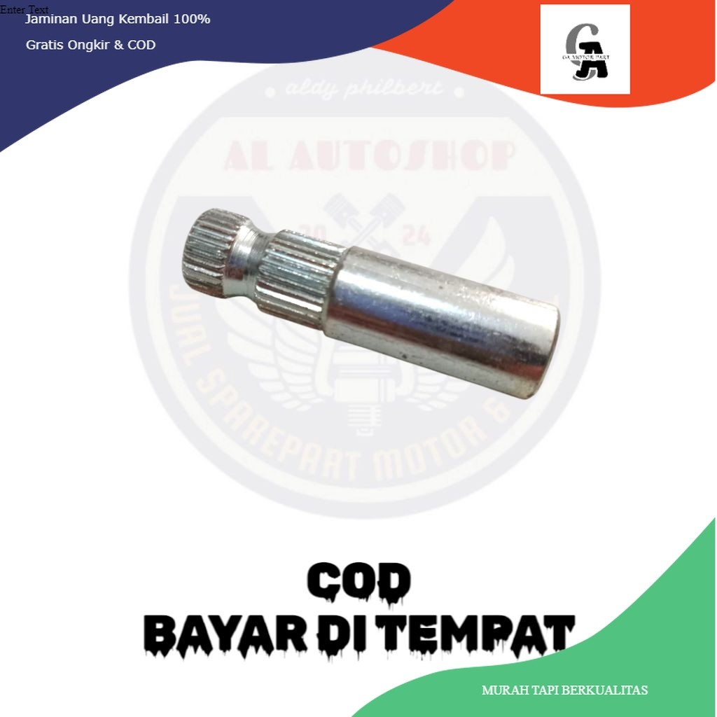 [ COD ] Sambungan pedal operan as persneling motor yamaha Drat halus