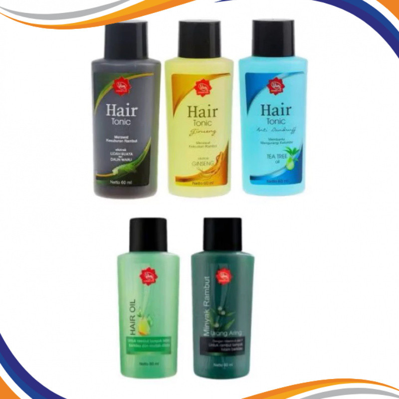 Viva Hair Tonic 60ml  Viva Hair Oil Viva Tonic Rambut - Membantu Merawat Kulit Kepala, Anti Ketombe 