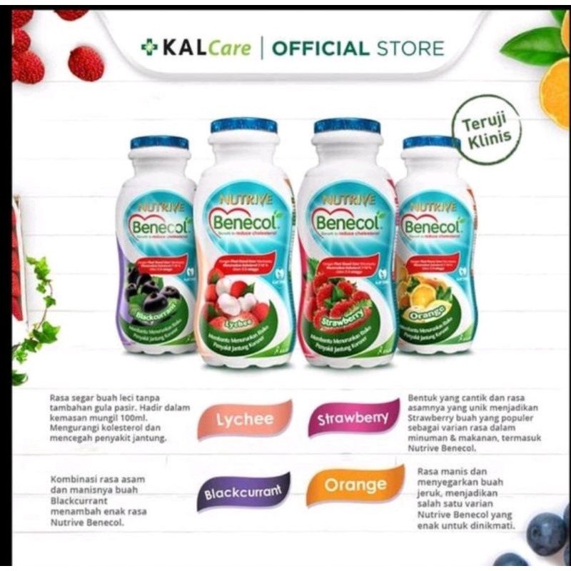 

NUTRIVE BENECOL 6X100 ML - ABM