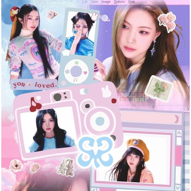 HEART2HEART - photocard hearts2hearts The Chase H2H GLOSSY MEMIKAT
