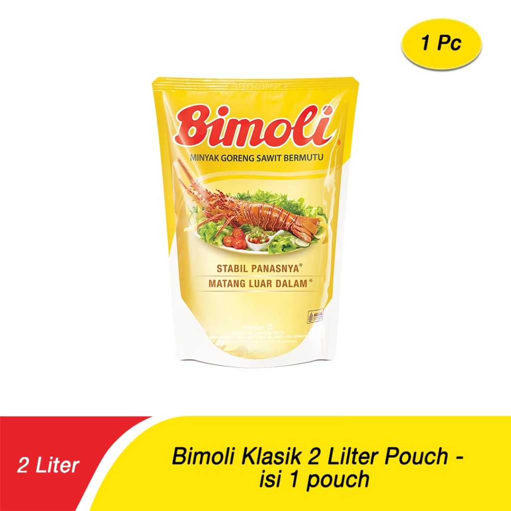 

Bimoli Klasik Pouch 2 Liter