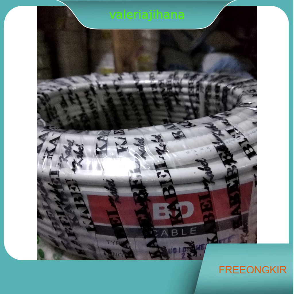 Kabel Listrik NYM BD 2x1.5 KABEL LISTRIK AUDIO CABLE NYM BD 2 x 1.5mm - 40MTR FULL