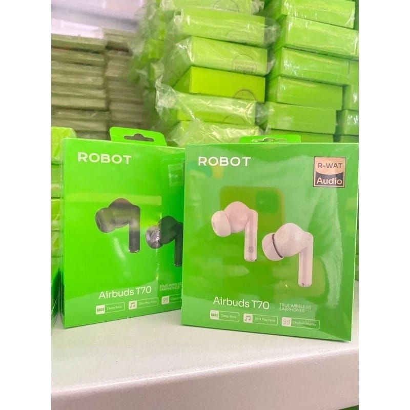 Headset Robot Bluetooth T70 original