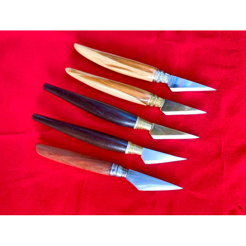 MUTIK layangan bahan BAJA pelangi , BAJA golden, PEMOTONG BATU , PER MOBIL / pisau raut / temutik