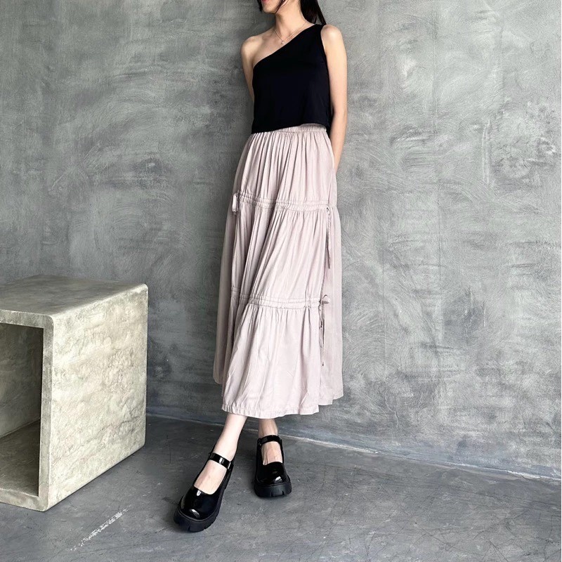 Rok JASMINE Coquette / Rok Wanita Pita Serut / Rok Coquette