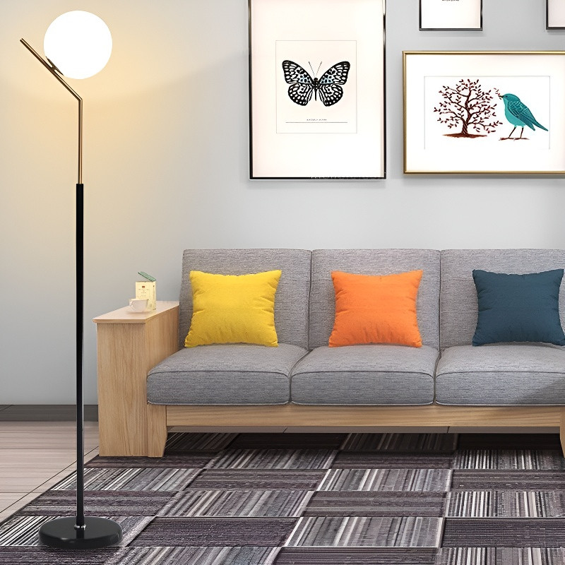 LAMPU_AESTHETIC Lampu Berdiri Kamar Tidur Standing Lamp Lampu Lantai Standing Lampu Ruang Tamu Lampu