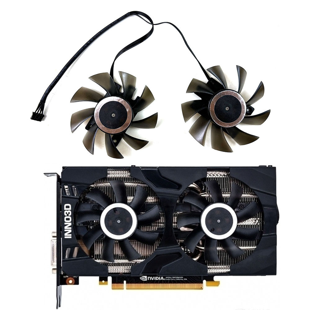 NEW 75MM CF-12815S VGA fan for INNO3D RTX2070 8GB TWIN X2 Black Gold Extreme Etion 2060 1660TI graph