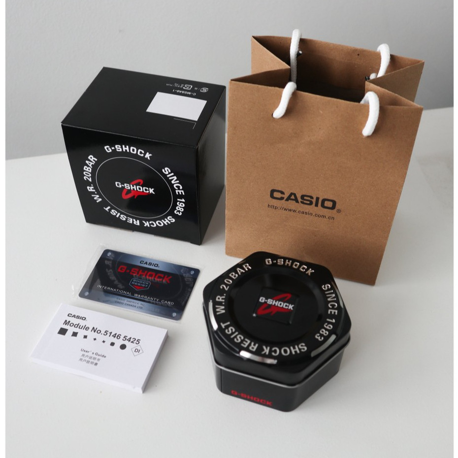 Box Original Set Lengkap G-Shock + Paper Bag