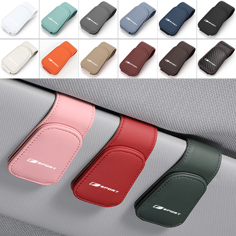 Car Visor Glasses Clip Leather Sunglasses Holder Organizer Accessories For Lexus UX250h RX450h CT200