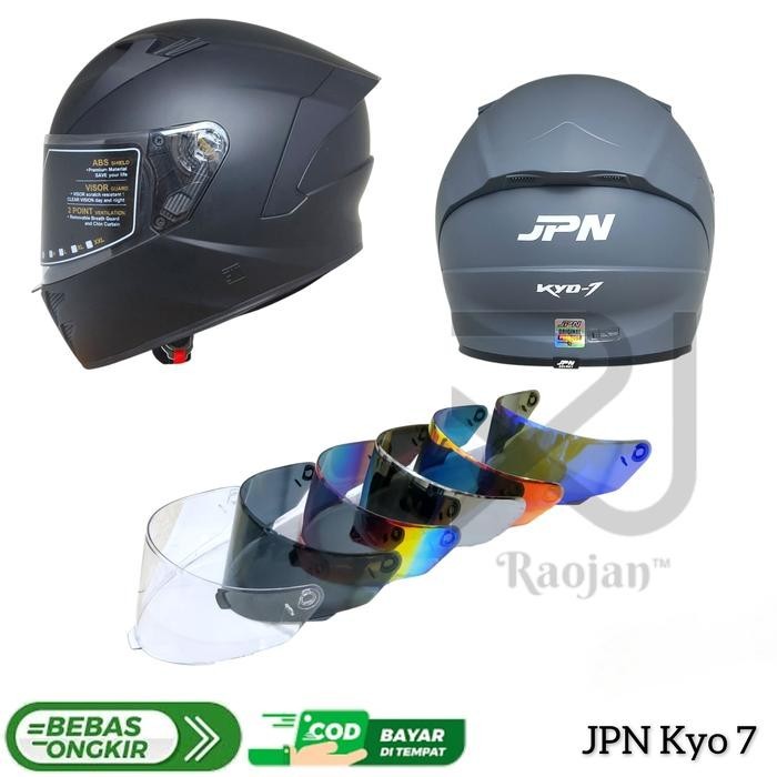 Kaca helm JPN KYO 7 Visor helm JPN KYO7