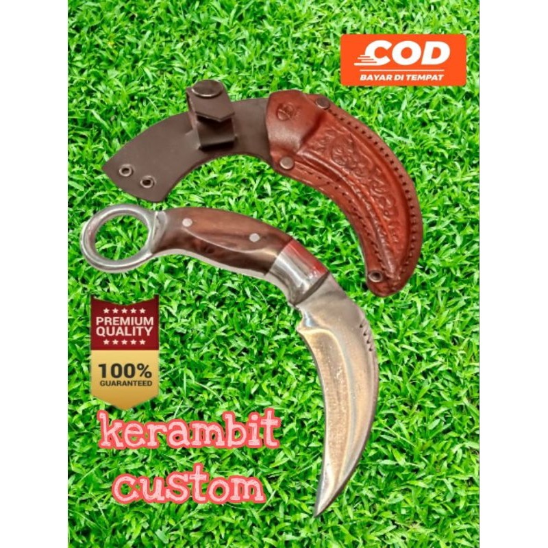 Kerambit Premium Custom Baja per 100% Original / kerambit dural
