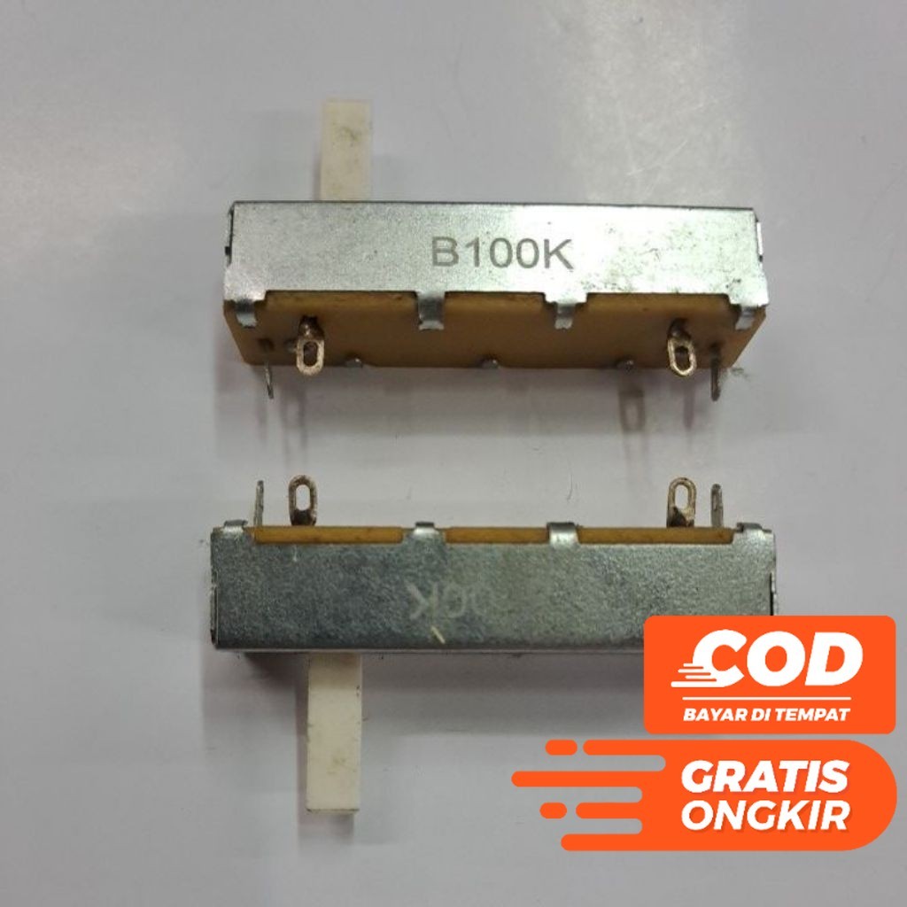 POTENSIO POTENSIOMETER GESER 5 CM  MONO B 100K