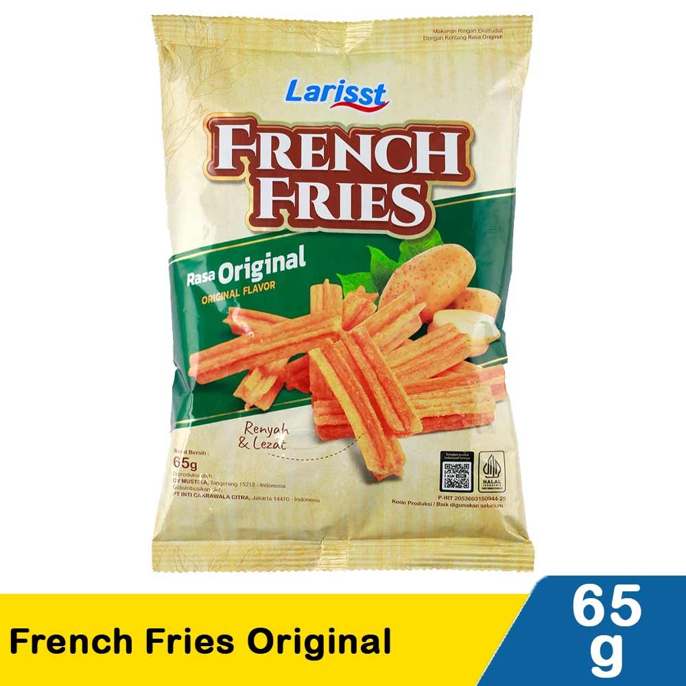 LARISST FRENCH FRIES ORIGINAL 65g