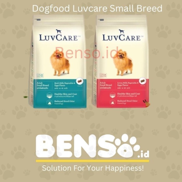 [LUXXORA] Dogfood - Luvcare Adult Small Breed Beef 2KG